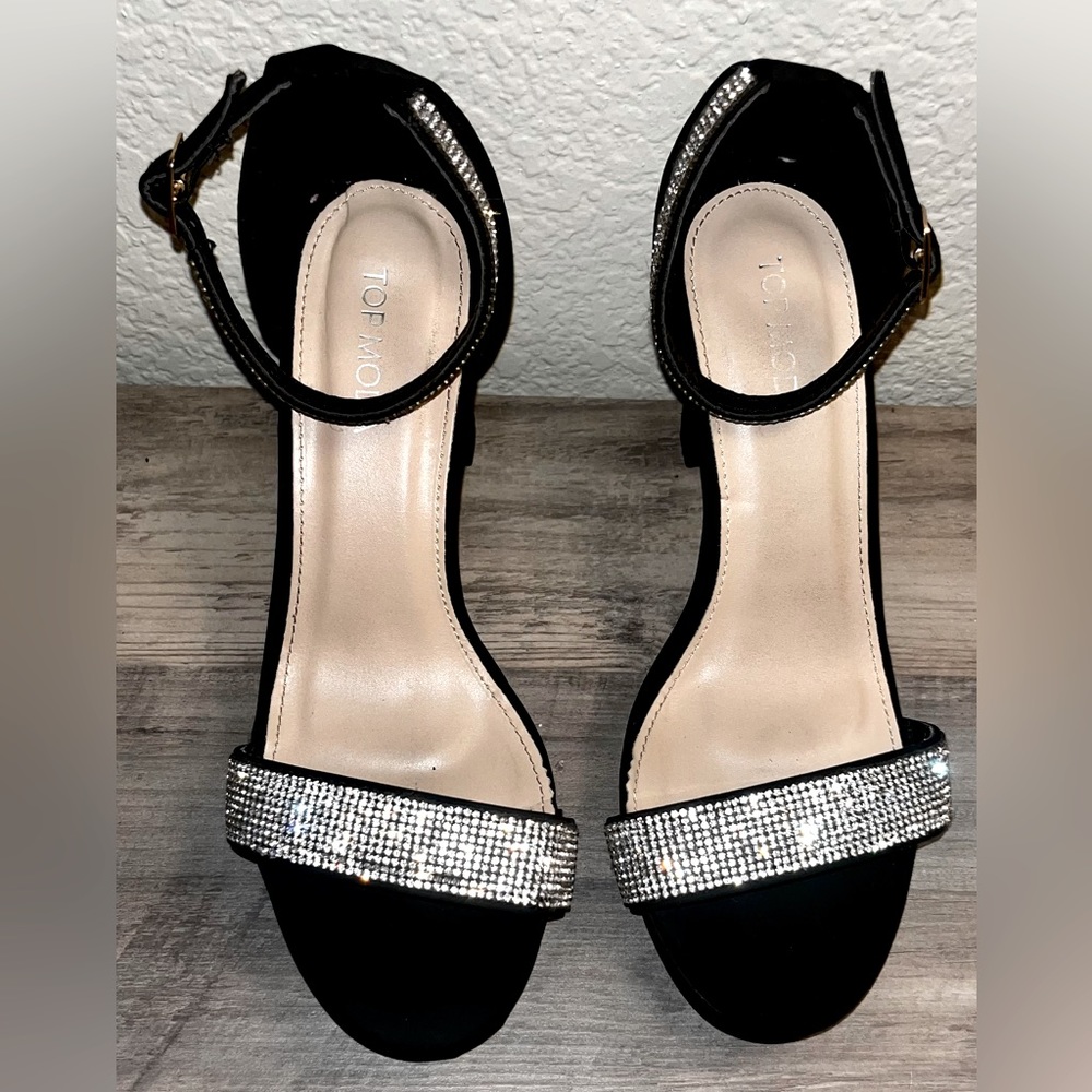 TOP MODA HIGHHEELS BLACK 7.0